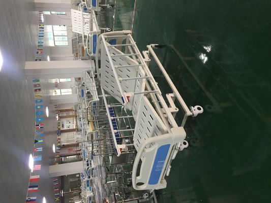 Ba chức năng Crank Aluminium Alloy Alum Side Rails Hướng dẫn sử dụng cho bệnh nhân Giường bệnh viện