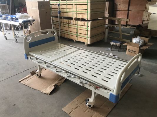 Hướng dẫn sử dụng có thể điều chỉnh trở lại Medicare 480mm 250kgs Giường bệnh viện một tay quay