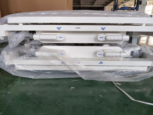 Chứng chỉ ISO và CE Hai tay quay Hướng dẫn sử dụng Giường bệnh viện Chăm sóc y tế Giường điều dưỡng