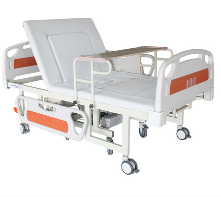Giường điều dưỡng bằng điện tại nhà với giường có thể tháo rời xe lăn màu trắng