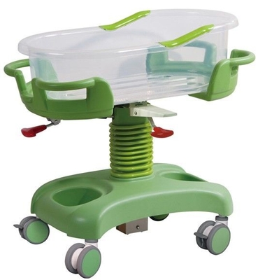 Chất liệu nhựa xanh Xe đẩy có thể điều chỉnh góc nghiêng cho bé khi ngủ