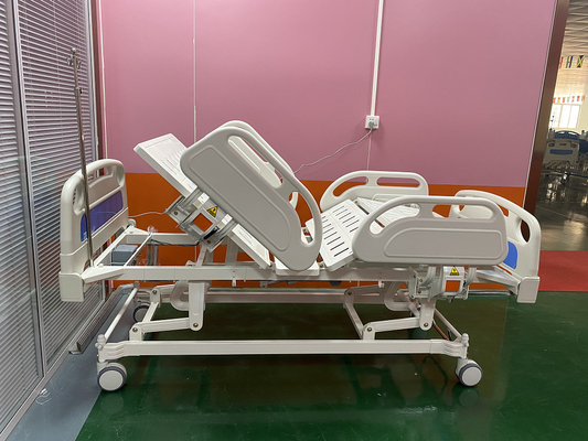 ICU Ward Phòng 3 chức năng Giường bệnh viện điện Màu xanh trắng