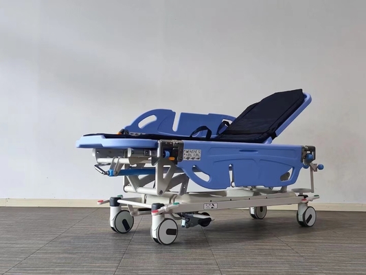 Vật liệu ABS màu xanh chống khóa khẩn cấp vận chuyển bệnh nhân 150 kg