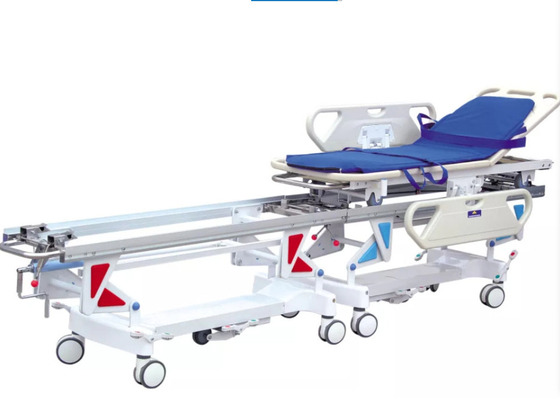 Xe đẩy khẩn cấp của bệnh viện ABS Xe đẩy thủy lực có thể điều chỉnh để chuyển bệnh nhân