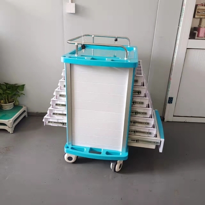 Vật liệu ABS Xe tải giao thuốc màu xanh áp dụng cho bệnh viện