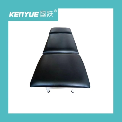 Bàn khám sức khỏe thoải mái Giường điều dưỡng điện Màu xanh lam Kim loại