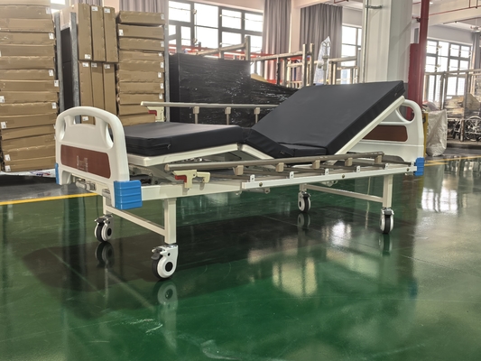 Hai chức năng bàn bệnh viện giường với khung thép cán lạnh