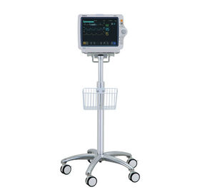 Màn hình bệnh nhân Máy trạm máy trạm Xe đẩy cuộn đứng cho Dixtal y tế Chiều cao 850-1200mm
