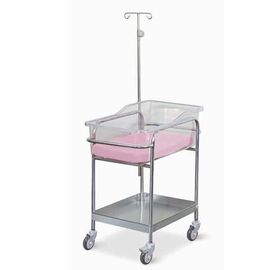 Bệnh viện cường độ cao Em bé bằng thép không gỉ với giá đỡ truyền bệnh viện