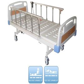 Giường đơn điều dưỡng bằng nhôm Bên đường ray thoát nước Móc thép tấm cán nguội Cơ sở chăm sóc điều dưỡng Giường
