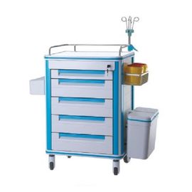 Thuốc nóng lạnh dụng cụ y tế Xe đẩy khung thép không gỉ cho y tá