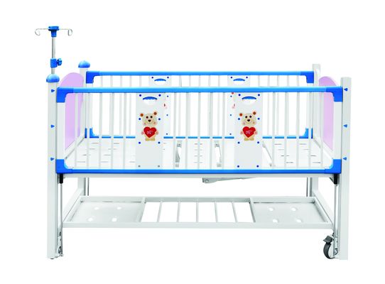 Hai tay quay có thể điều chỉnh tựa lưng Cũi trẻ em bệnh viện