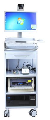 Xe đẩy di chuyển tích hợp bệnh viện có thể điều chỉnh chống thấm nước trên bánh xe