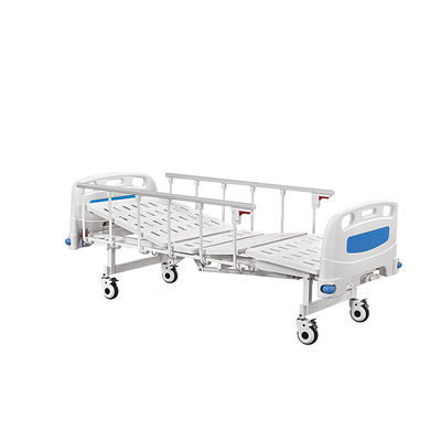 Chứng chỉ ISO và CE Hai tay quay Hướng dẫn sử dụng Giường bệnh viện Chăm sóc y tế Giường điều dưỡng