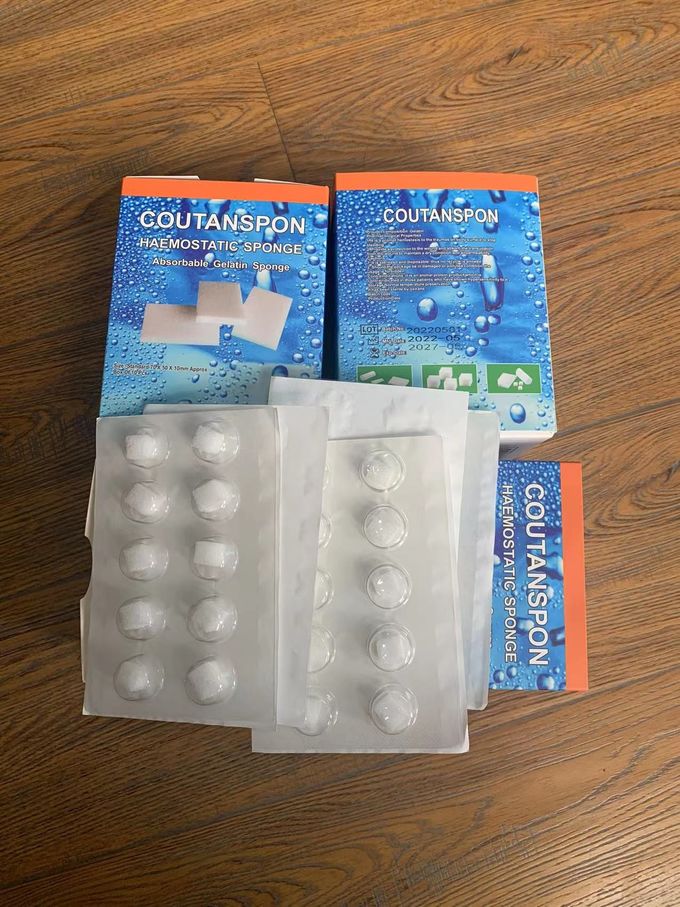 Xốp thuốc nha khoa xốp thuốc đông máu xốp gelatin hấp thụ 2